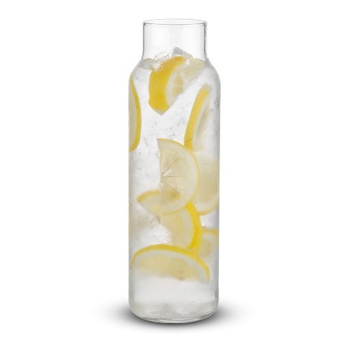 24 Oz. Glass Carafe Bottle with Lid G18475