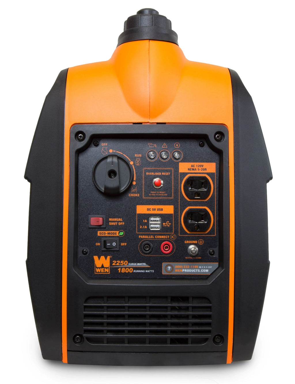 2250-Watt Portable Inverter Generator with Fuel Shut-off J428198