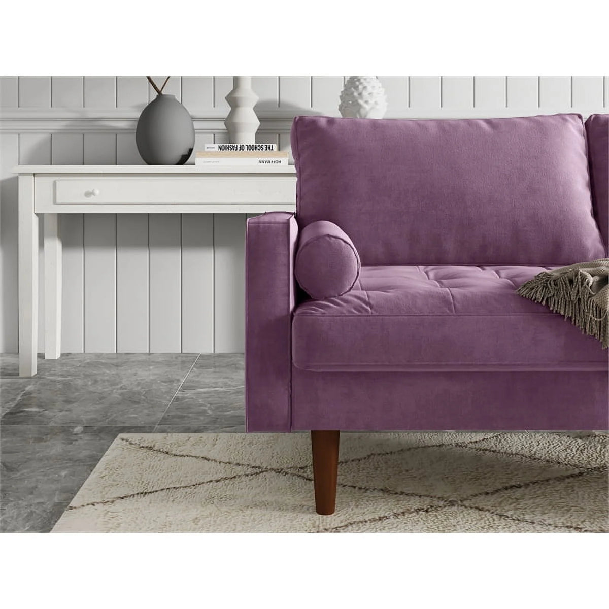 70" Upholstered Velvet Sofa F24926