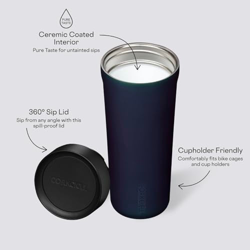 17 oz Insulated Travel Mug with Lid D705