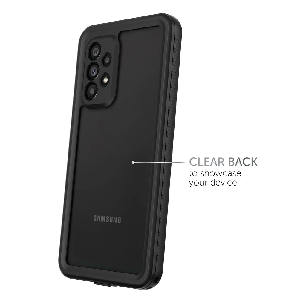 Black/Clear Waterproof Phone Case for Samsung Galaxy A53 5G H727342