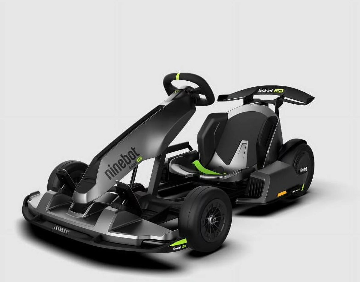 Go Kart Pro 15.5 mi Max Operating Range 23 mph Max Speed Grey E73437