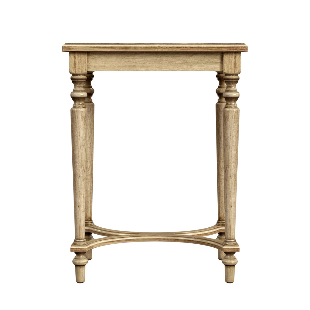 Solid Wood Inlay Accent Table Z385783