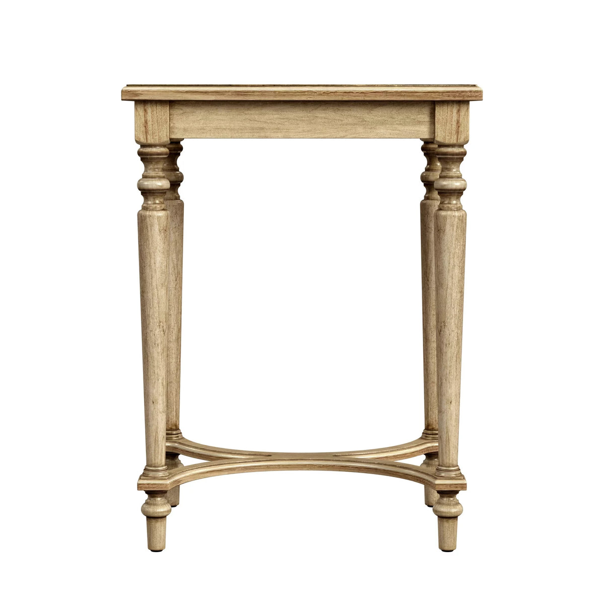 Solid Wood Inlay Accent Table Z385783