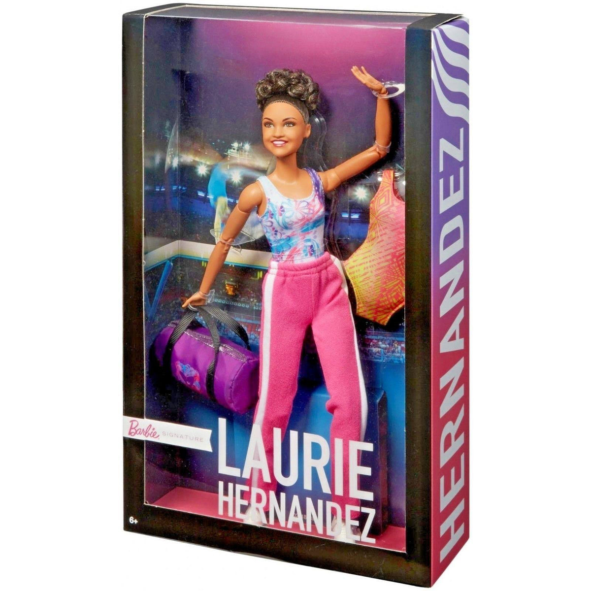 Pink Gymnast Doll with Themed Accessories B358402
