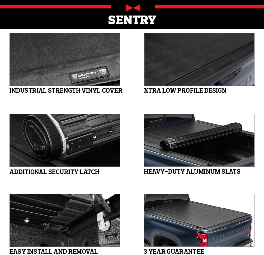 TruXedo Sentry Hard Rolling Truck Bed Tonneau Cover Z84536