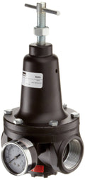 Regulator, 0-125 PSI Pressure Range, Gauge, 500 SCFM, 1-1/2x22 NPT X7827
