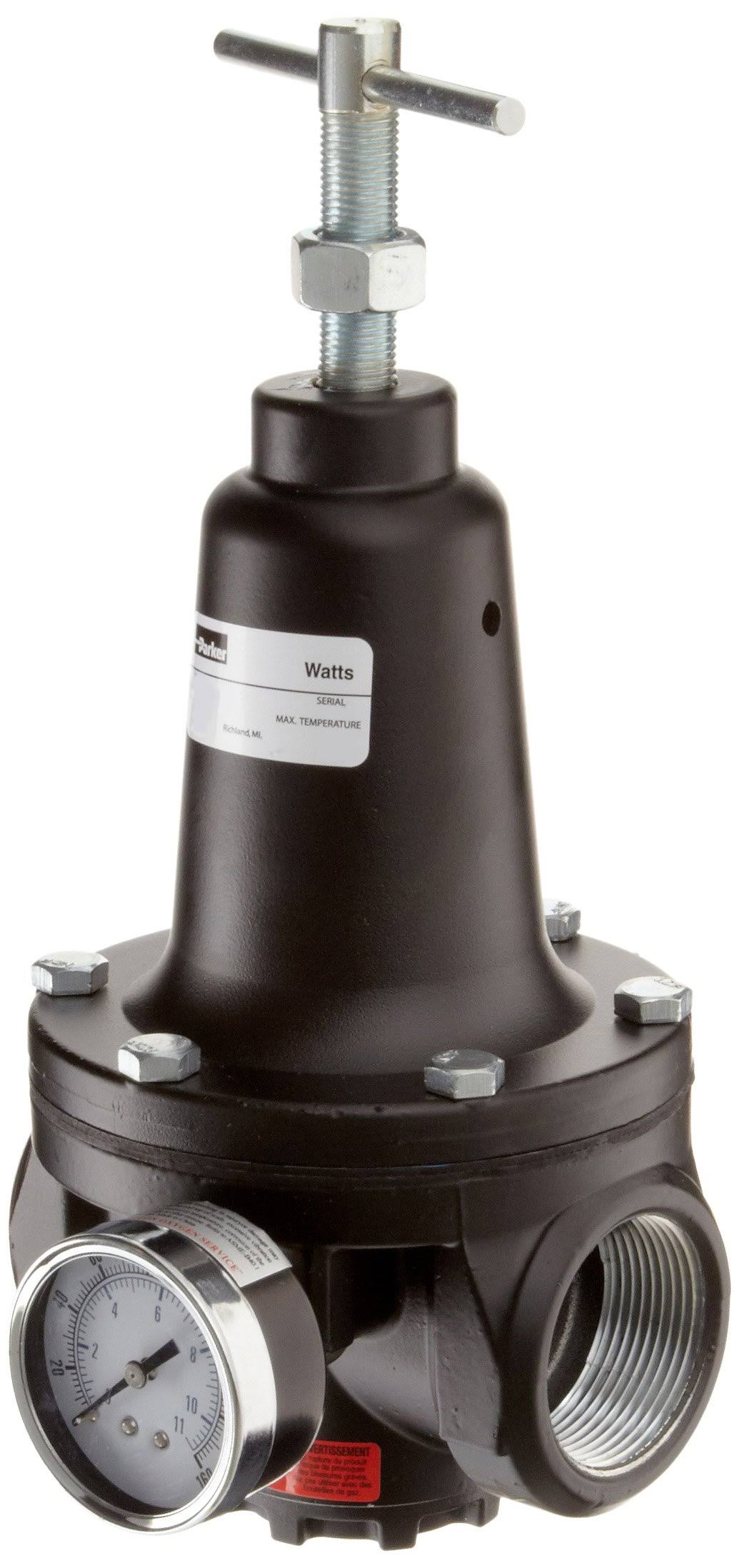 Regulator, 0-125 PSI Pressure Range, Gauge, 500 SCFM, 1-1/2x22 NPT X7827