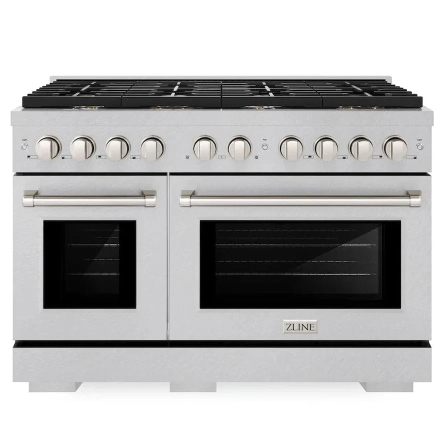 48” 6.7 cu. ft. Gas Range with Convection Oven and 8 Brass Burners G273