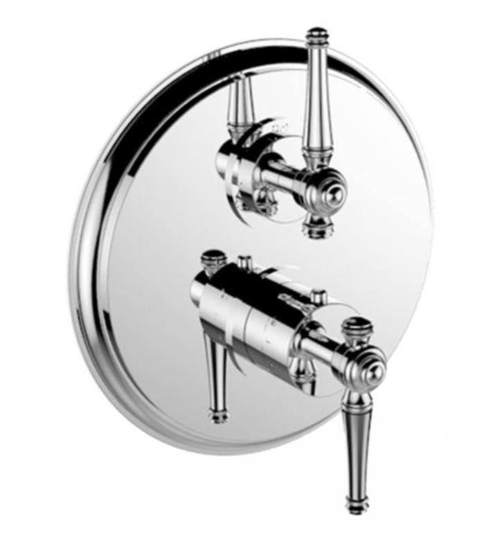 1/2x22 Thermostatic Trim with Volume Control and 2 Way Diverter B9059