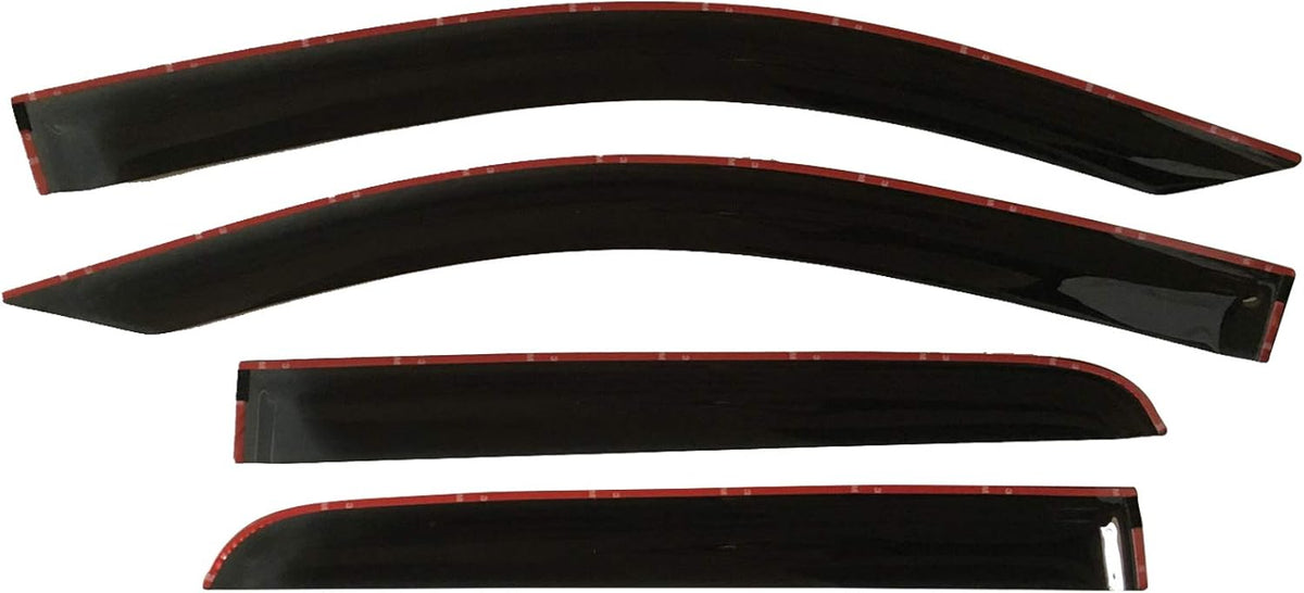 Side Window Vent Visor Deflectors Rain Guards Pack of 2 A617347