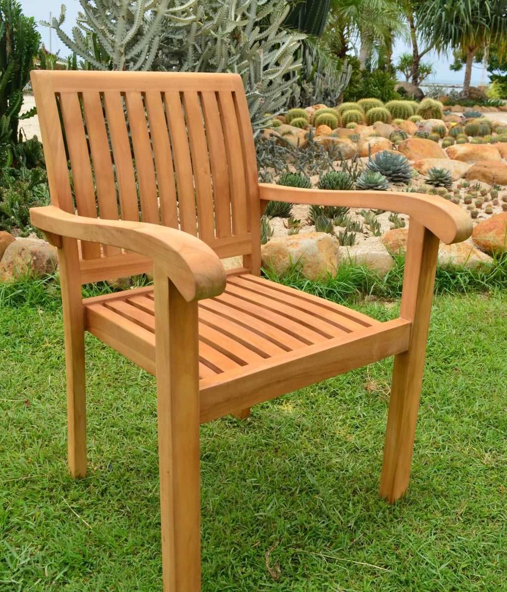 Teak Wood Outdoor Dining Chair K298727