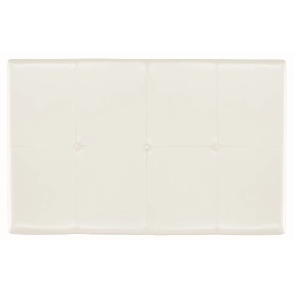 Cream Rectangular Cocktail Ottoman L544419