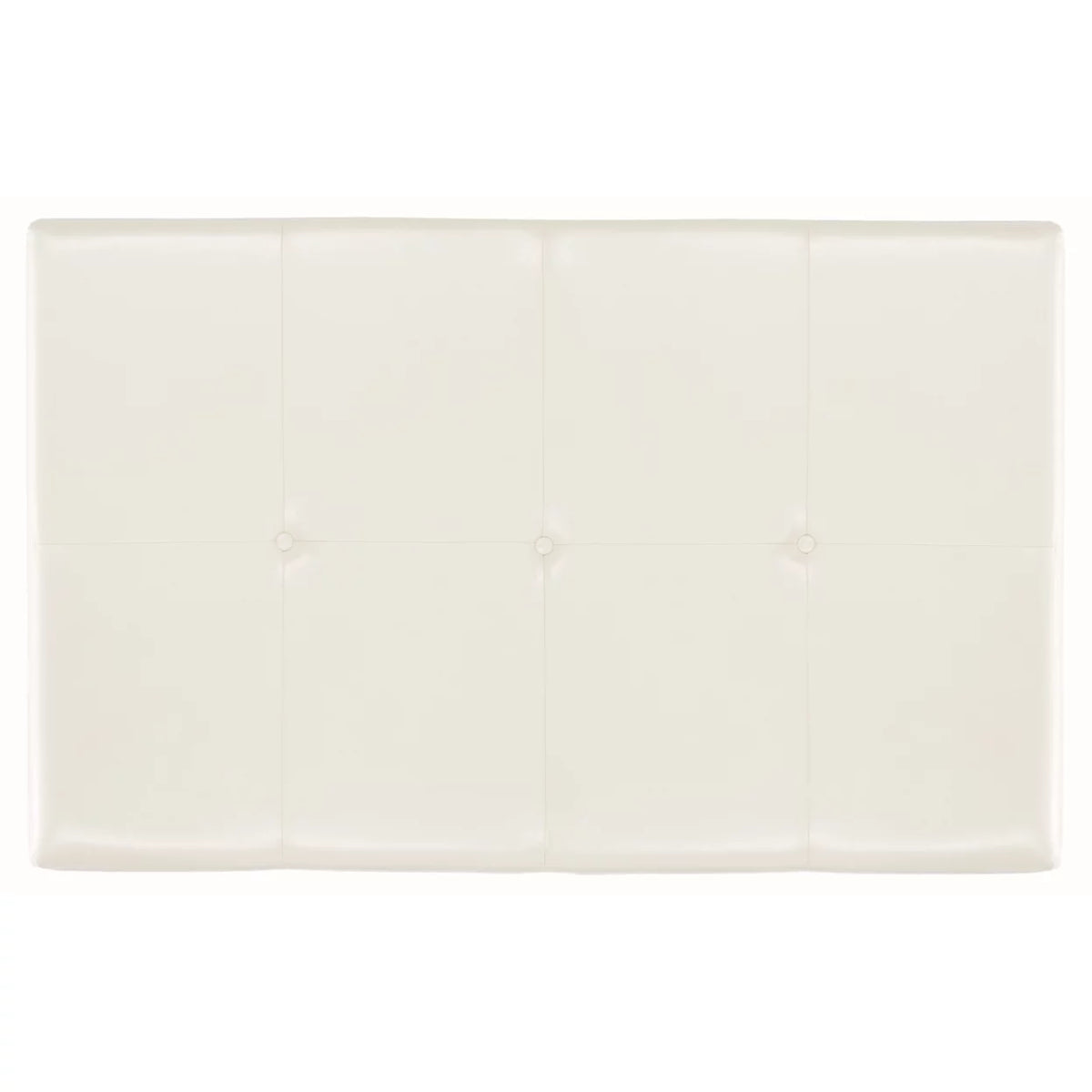 Cream Rectangular Cocktail Ottoman L544419