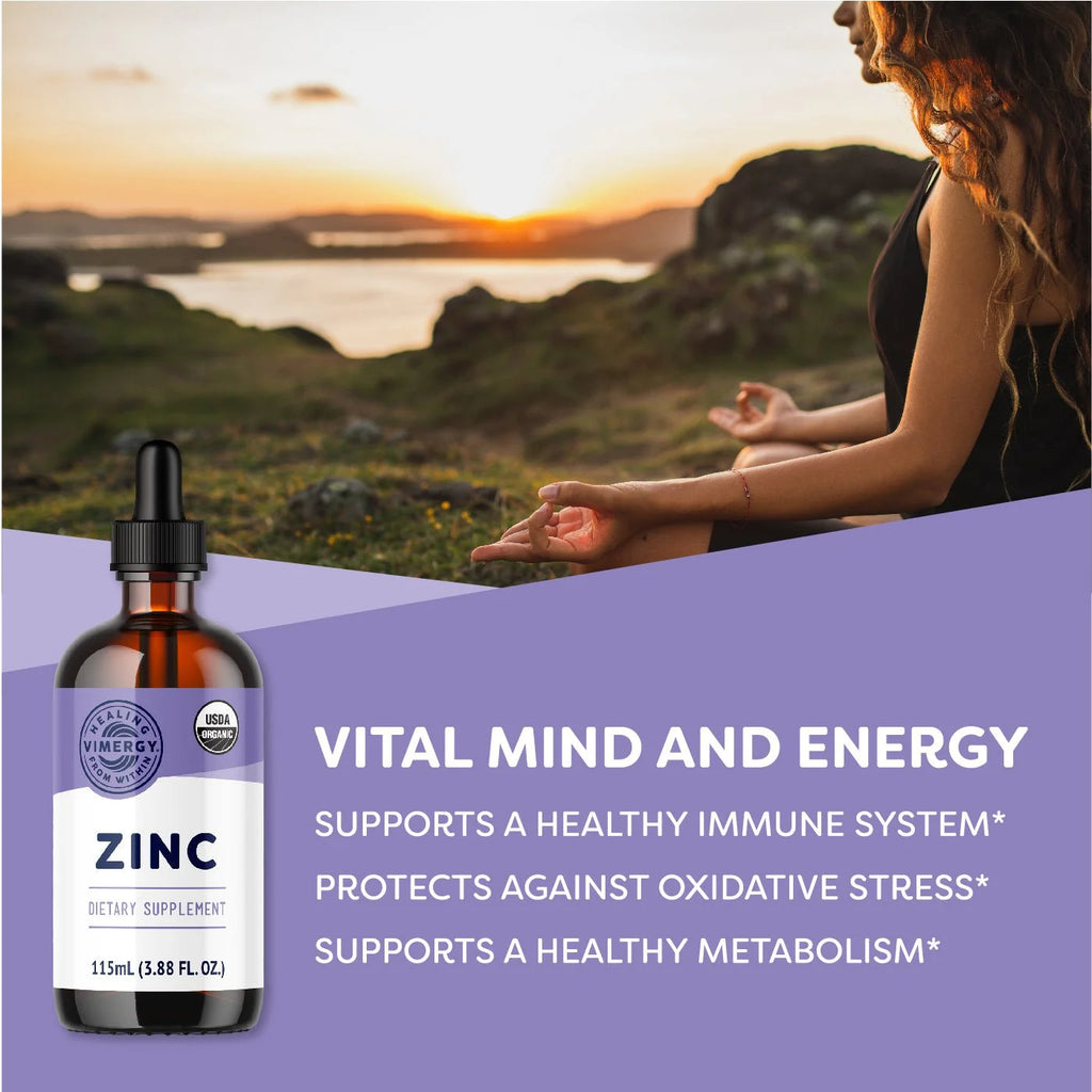 Organic Liquid Zinc, 57 Servings U428163