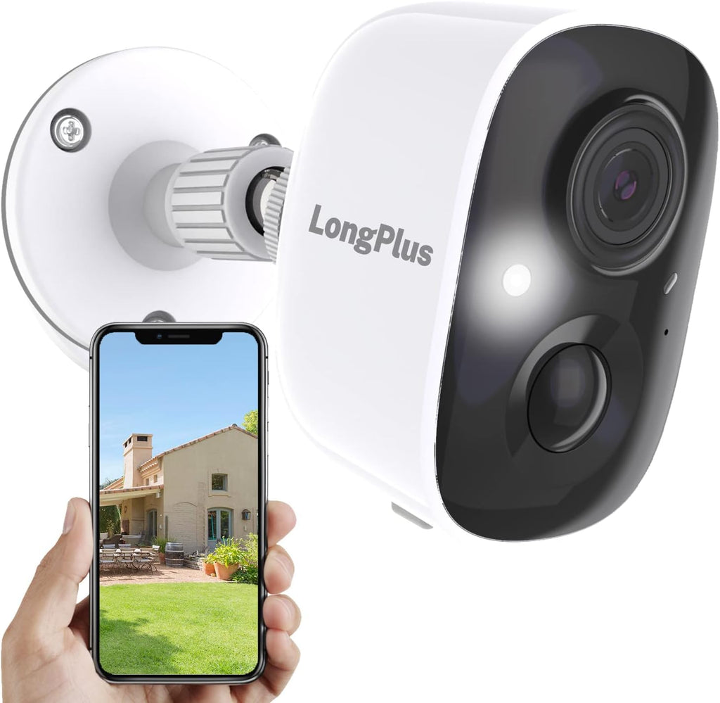 4MP Wireless Rechargeable Battery Powered Outdoor Camera J89450