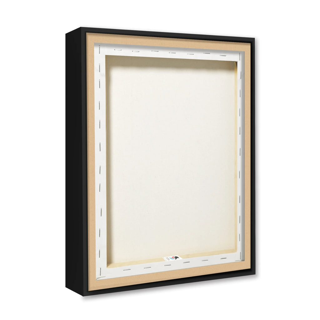 Jet Black Framed Art Print Wall Art H871