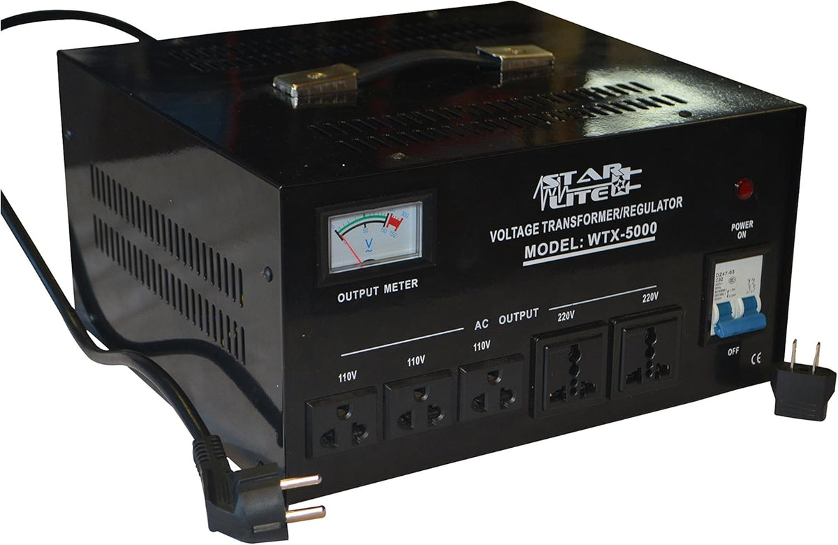 5000 Watt Step Up Down Voltage Converter Transformer 110 to 220 V O330