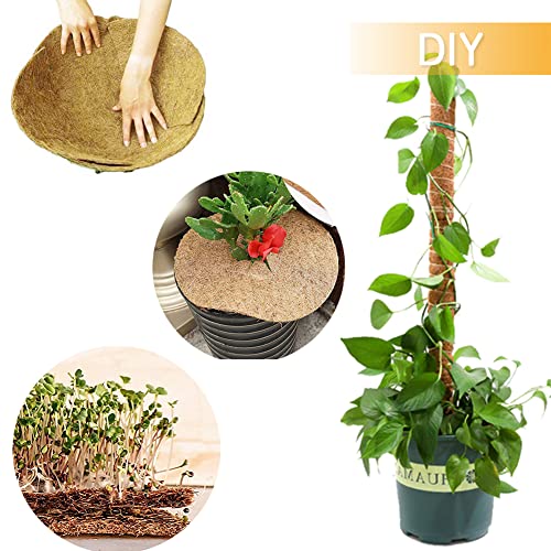 12x80 inch Natural Coconut Fiber Liner Roll D722