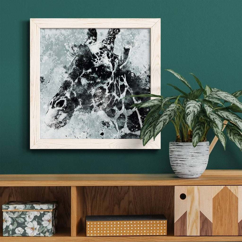 Framed Canvas - 31.5x31.5 - Walnut I1916
