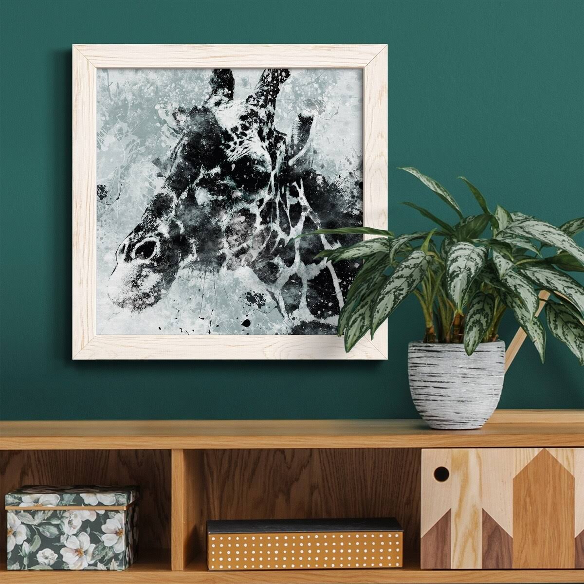 Framed Canvas - 31.5x31.5 - Walnut I1916