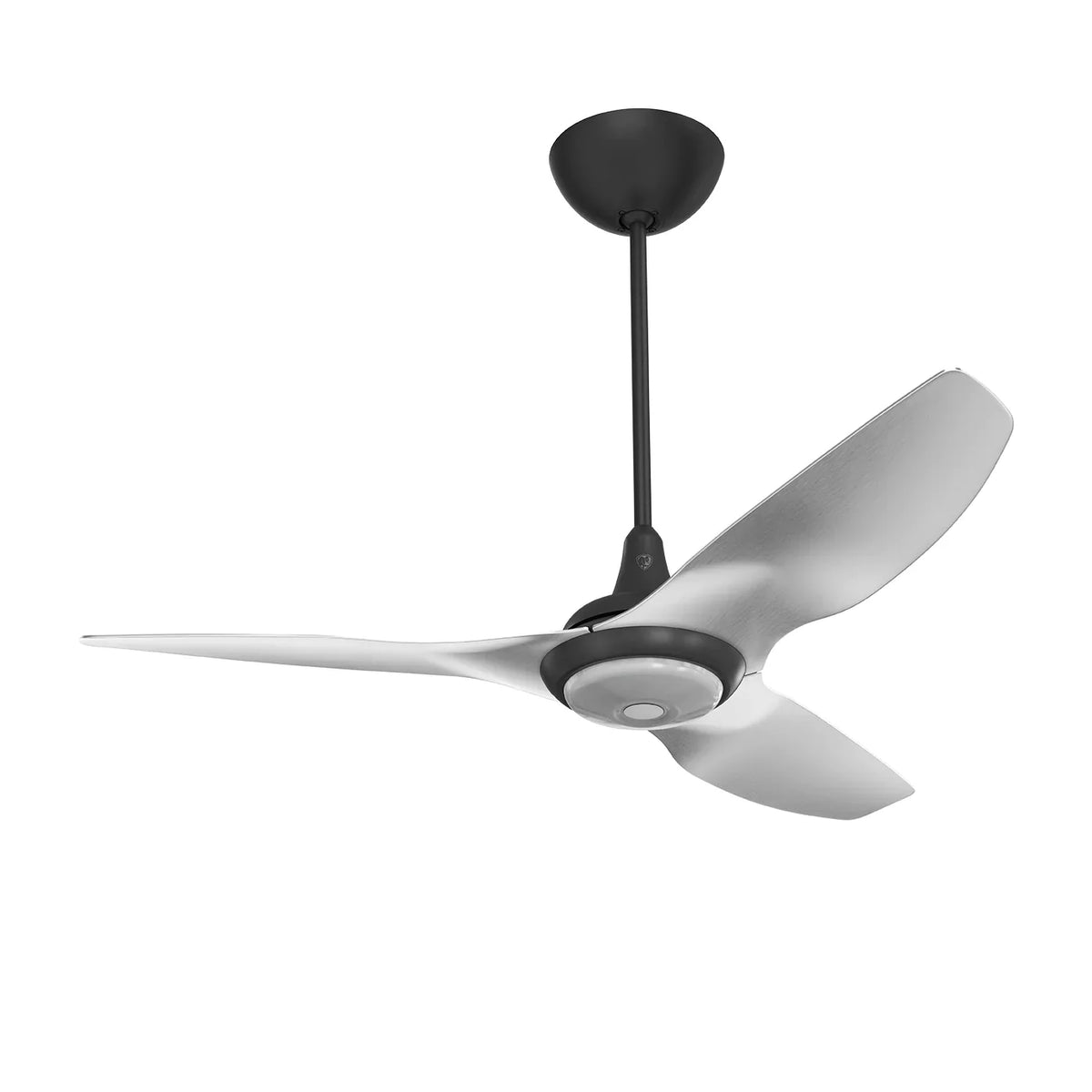 52 Ceiling Fan with Brushed Aluminum Blades and Black Finish W67705