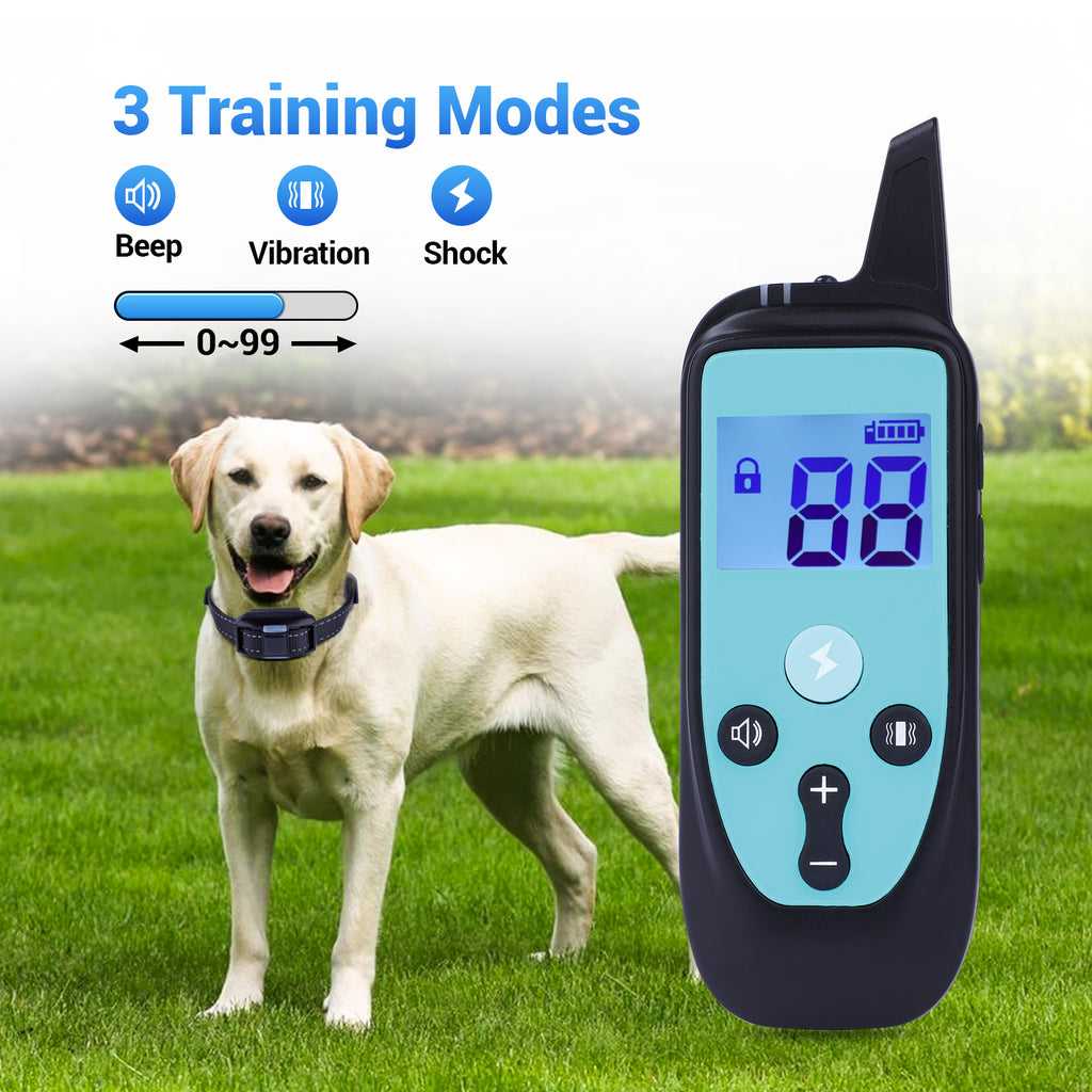 Rechargeable Waterproof Dog Training Collar with Remote X54106