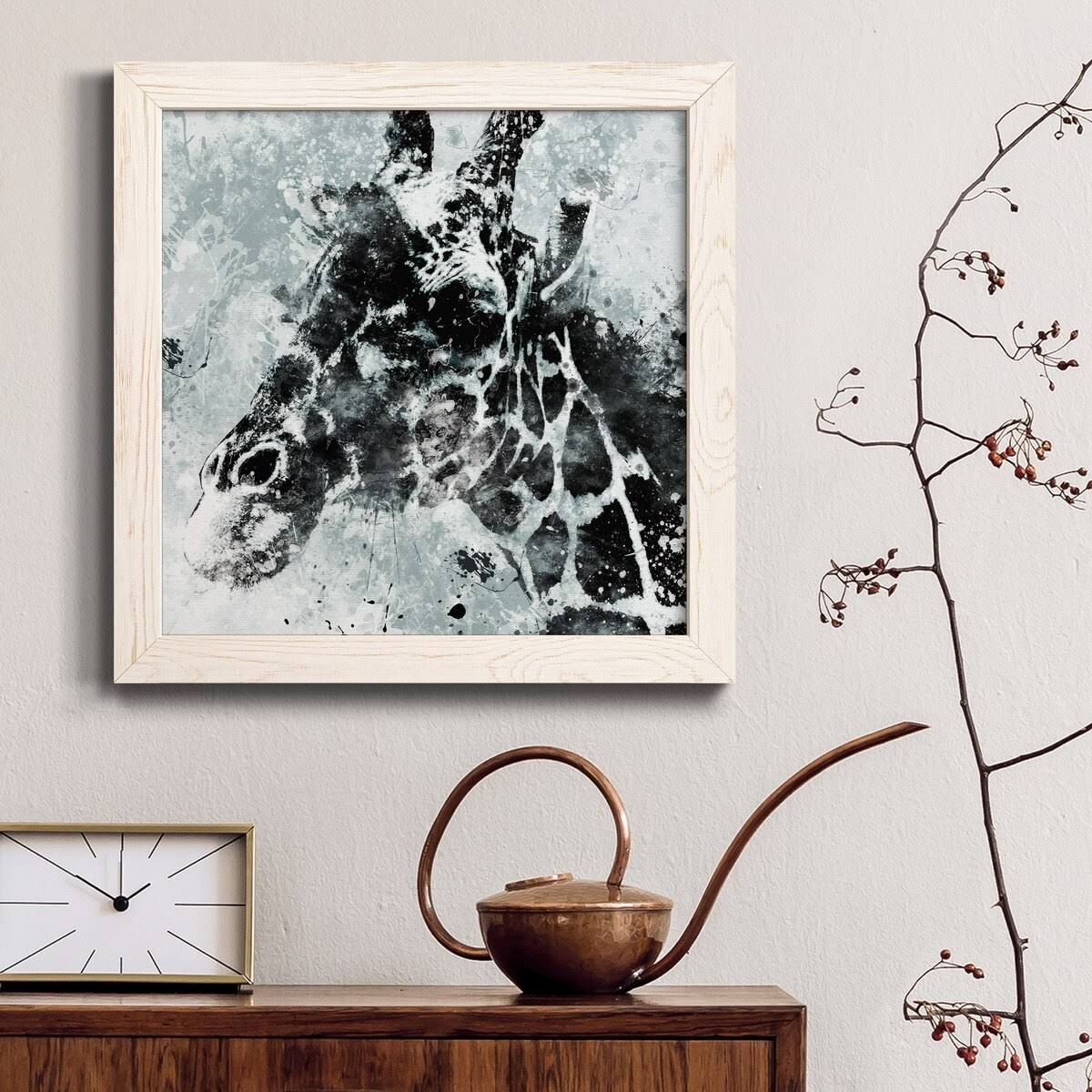 Framed Canvas - 31.5x31.5 - Walnut I1916
