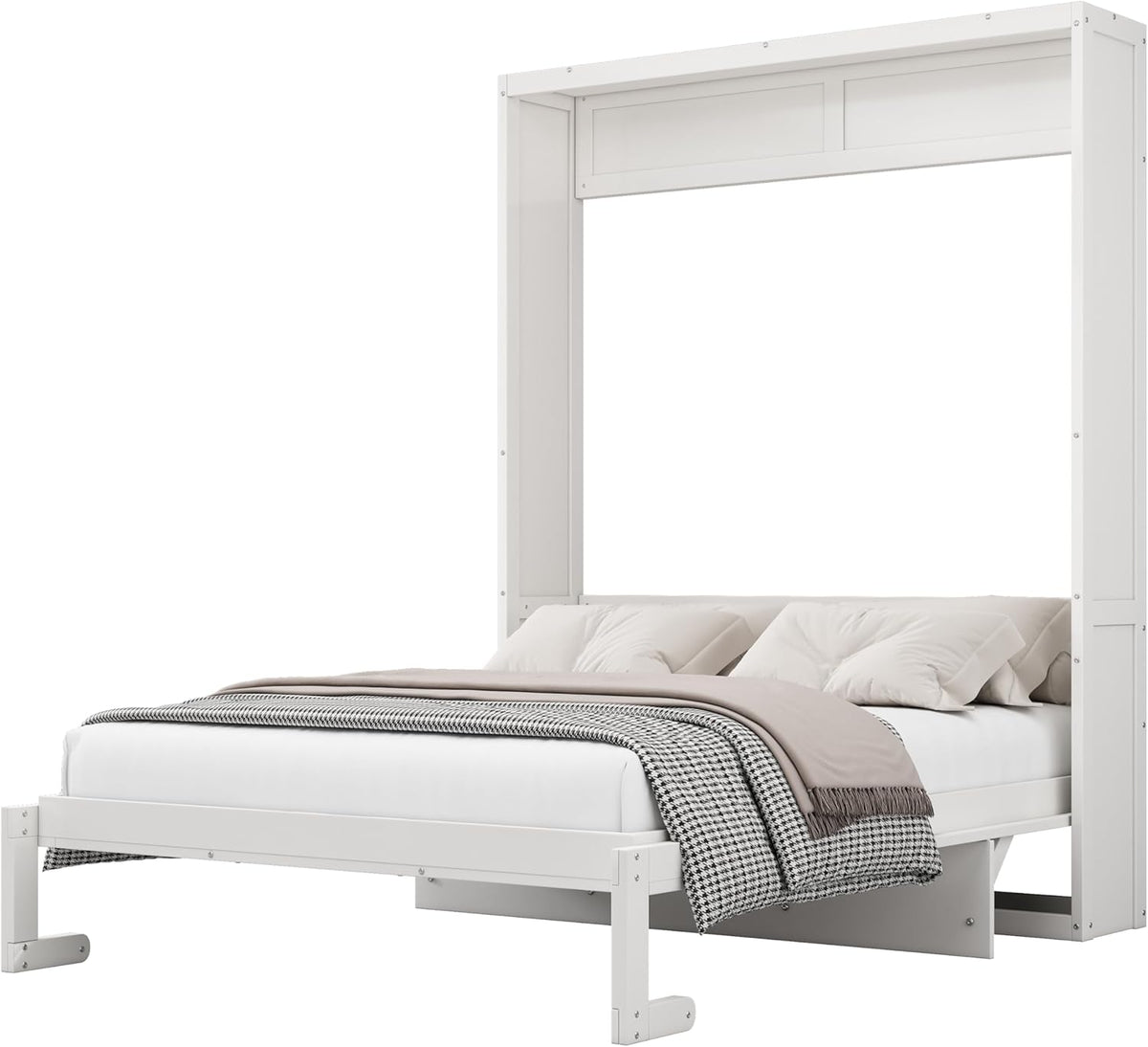 Queen Size Murphy Bed with Desk Q397089