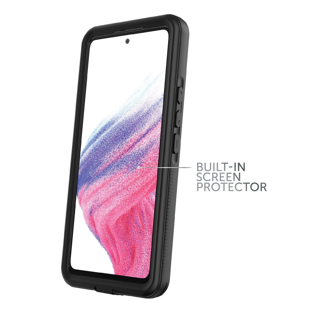 Black/Clear Waterproof Phone Case for Samsung Galaxy A53 5G H727342