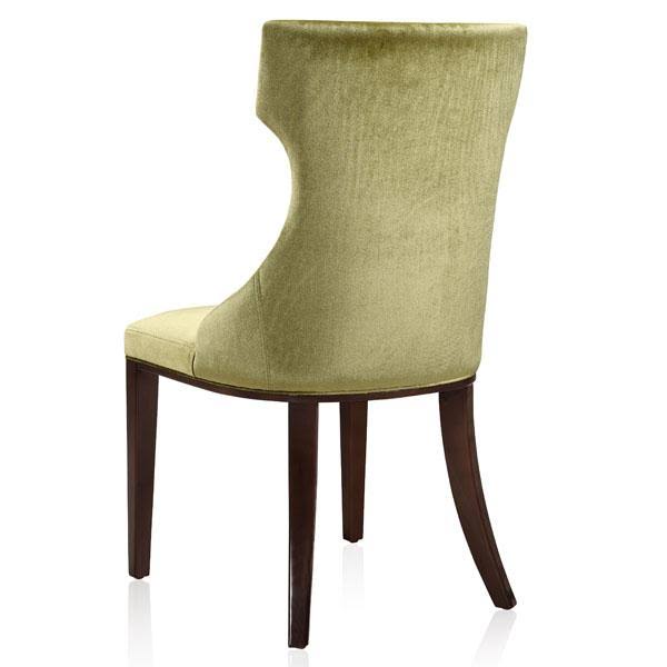 Velvet Dining Chair Set of 2 Grey D489