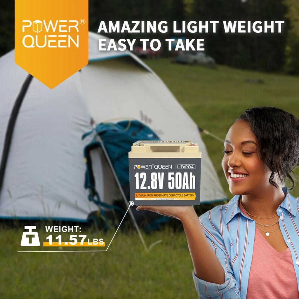 12V 50Ah LiFePO4 Lithium Battery J98566