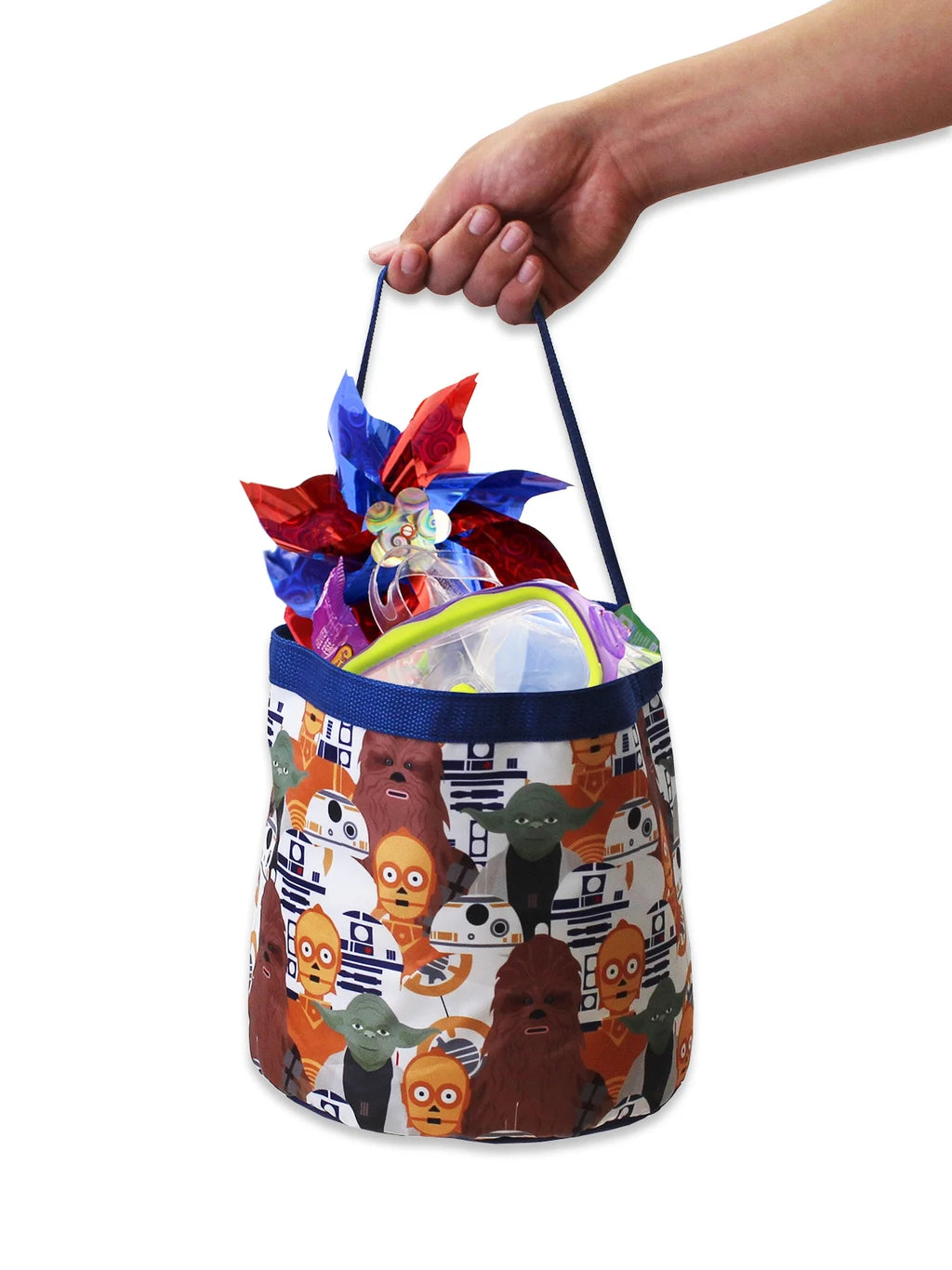 Yoda Nylon Collapsible Toy Storage Tote Bag G106279