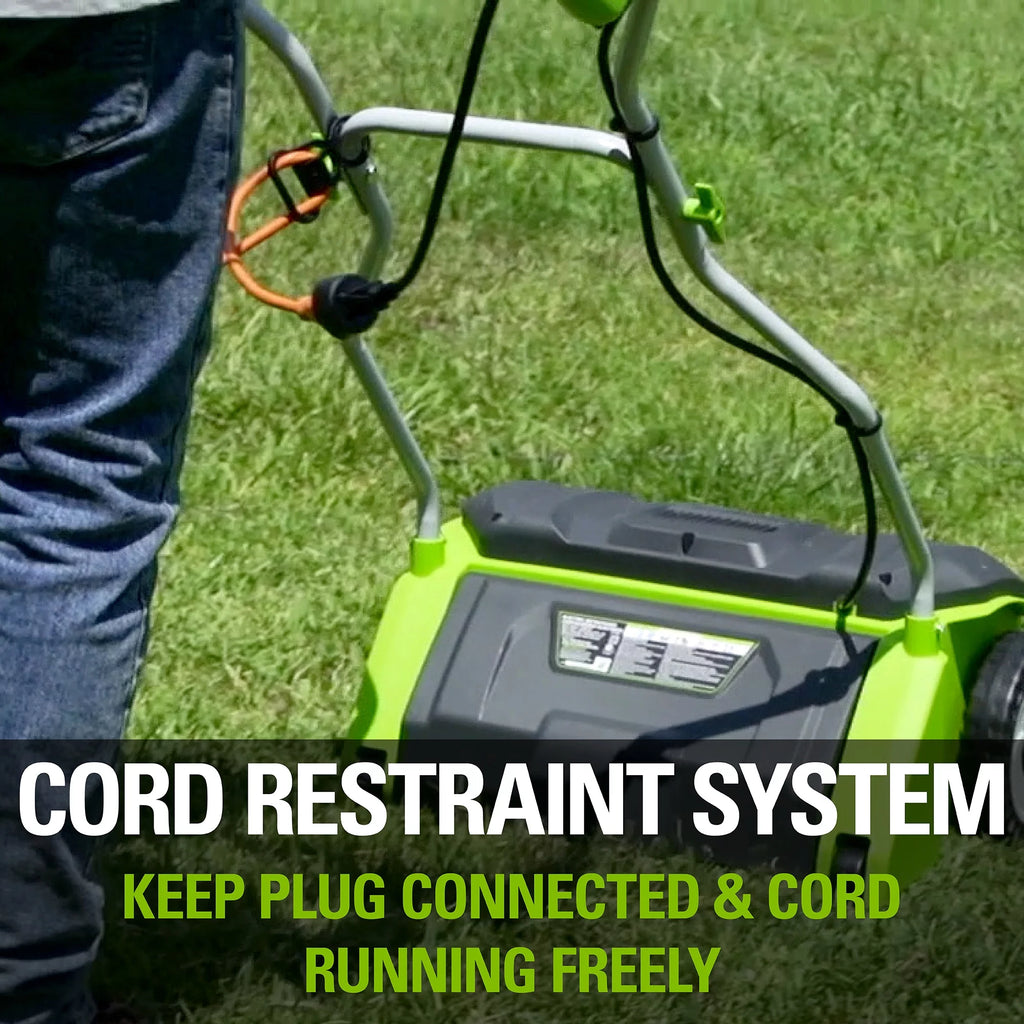 14 in. 10 Amp Corded Electric Dethatcher W142