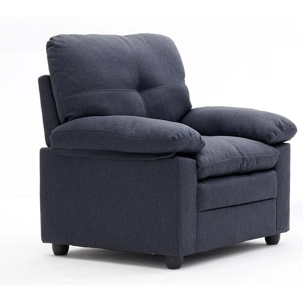 Gray 3 Piece Living Room Set with Sofa and 2 Armchairs J661