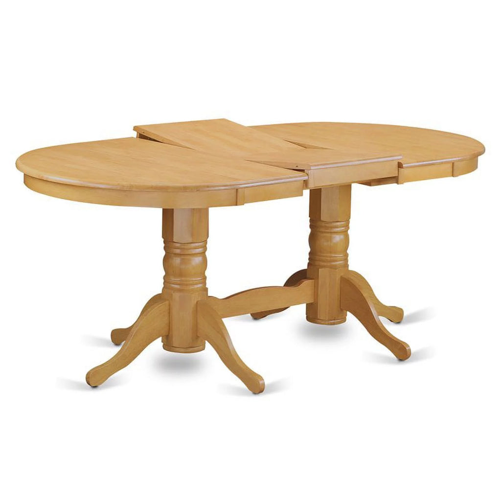 9-piece Oak Wood Dinette Set Q339635
