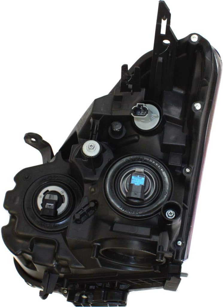 Headlight Assembly for Nissan Rogue 2013 Passenger Side Halogen O36075