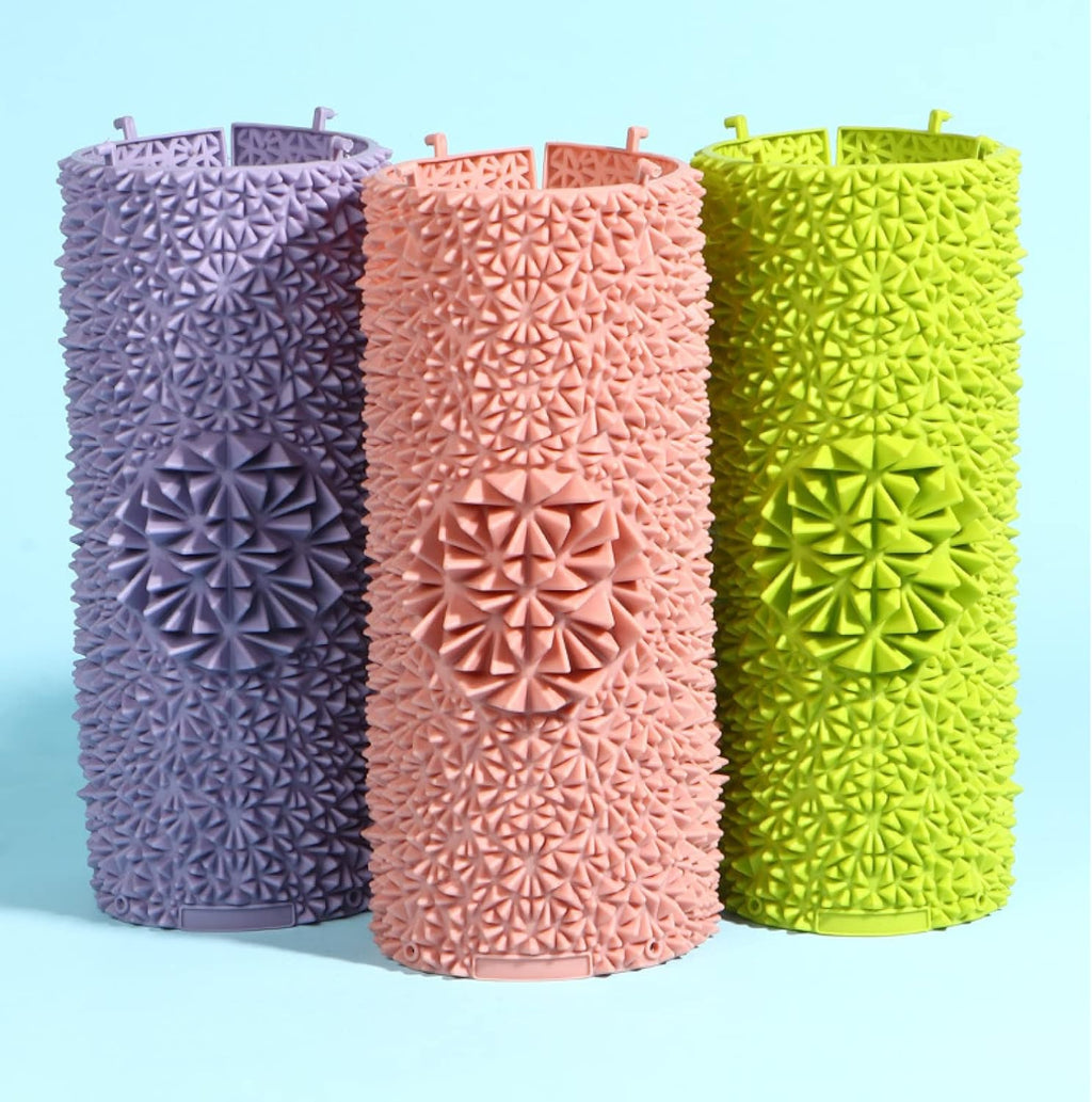 Pink Green 2 PCS Acupressure Mat O149