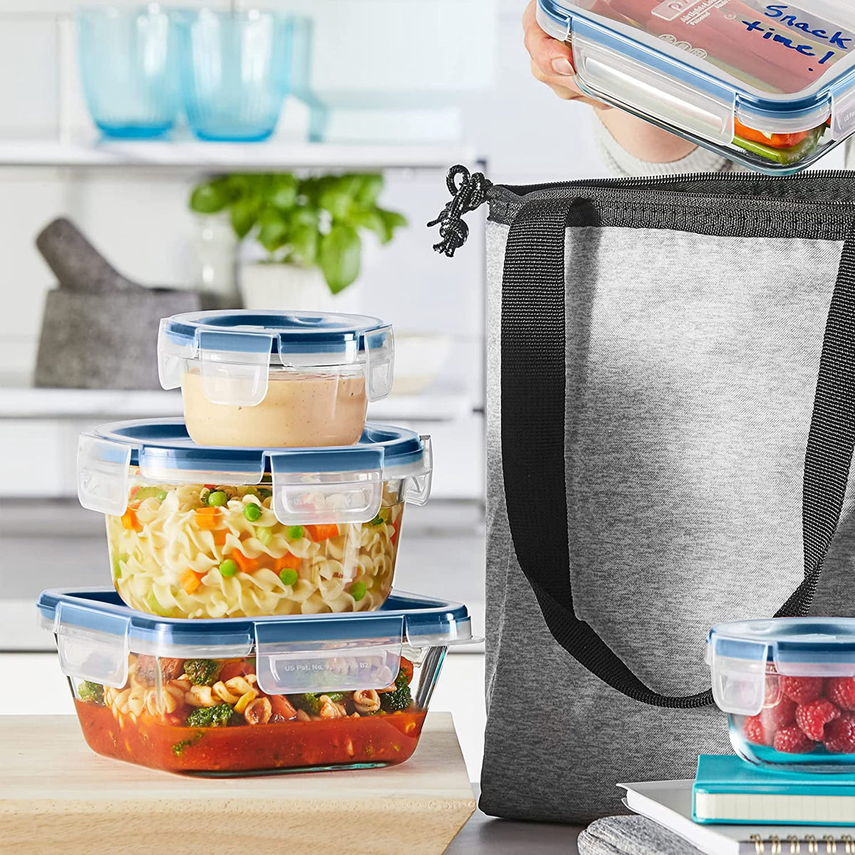 10-Piece Glass Storage Set Y481280