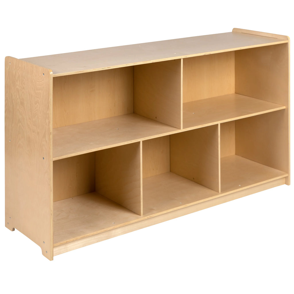 Wooden 5 Section Storage Cabinet Q24064
