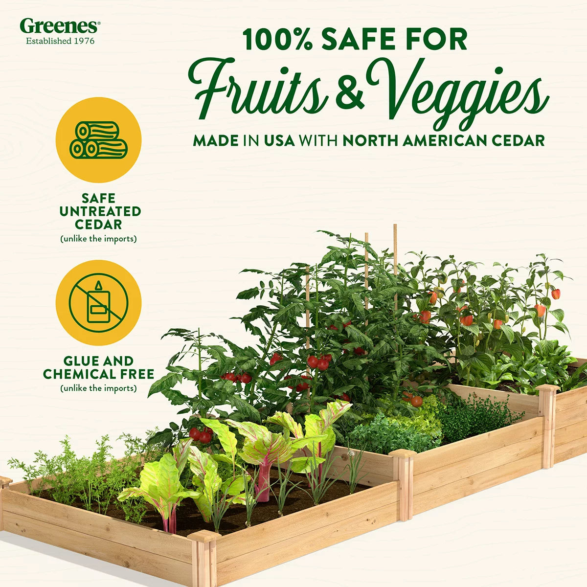 Cedar Raised Garden Bed G20919