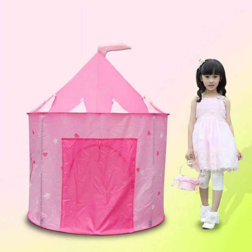 Pink Princess Castle Play Tent House Toy X281