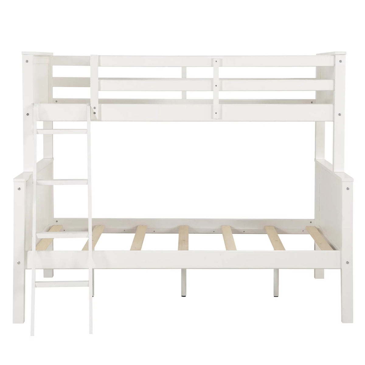 Twin-Over-Full Wood Bunk Bed J7739
