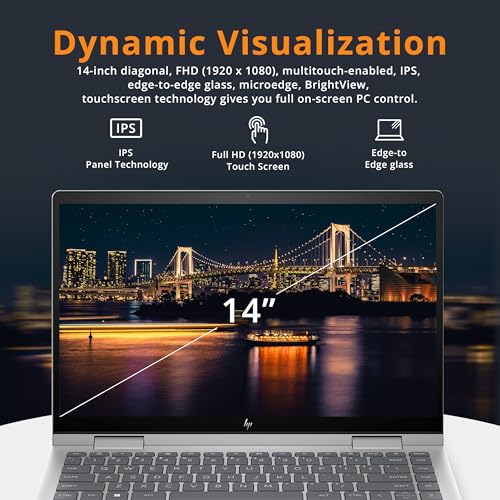 14" Full HD Touch-Screen Laptop, 8GB RAM, 512GB SSD, Intel Core i5, Intel Iris Xe Graphics, Fingerprint, Backlit KB, Win11, Natural Silver N181