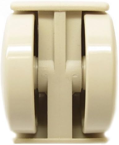 Casters in Almond / Sand (Set of 8) X204116