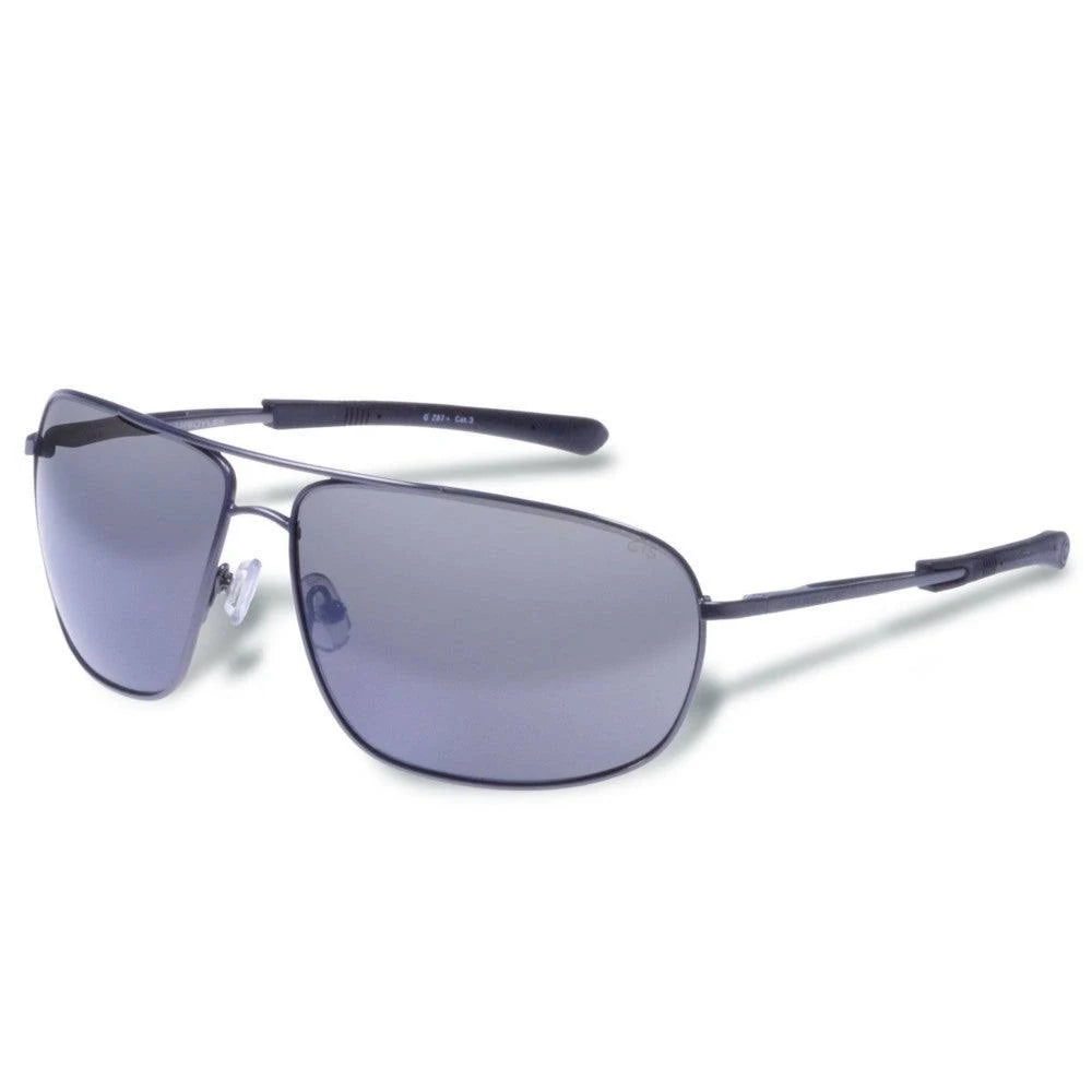 Polarized Shiny Gun Brown Sunglasses F89842