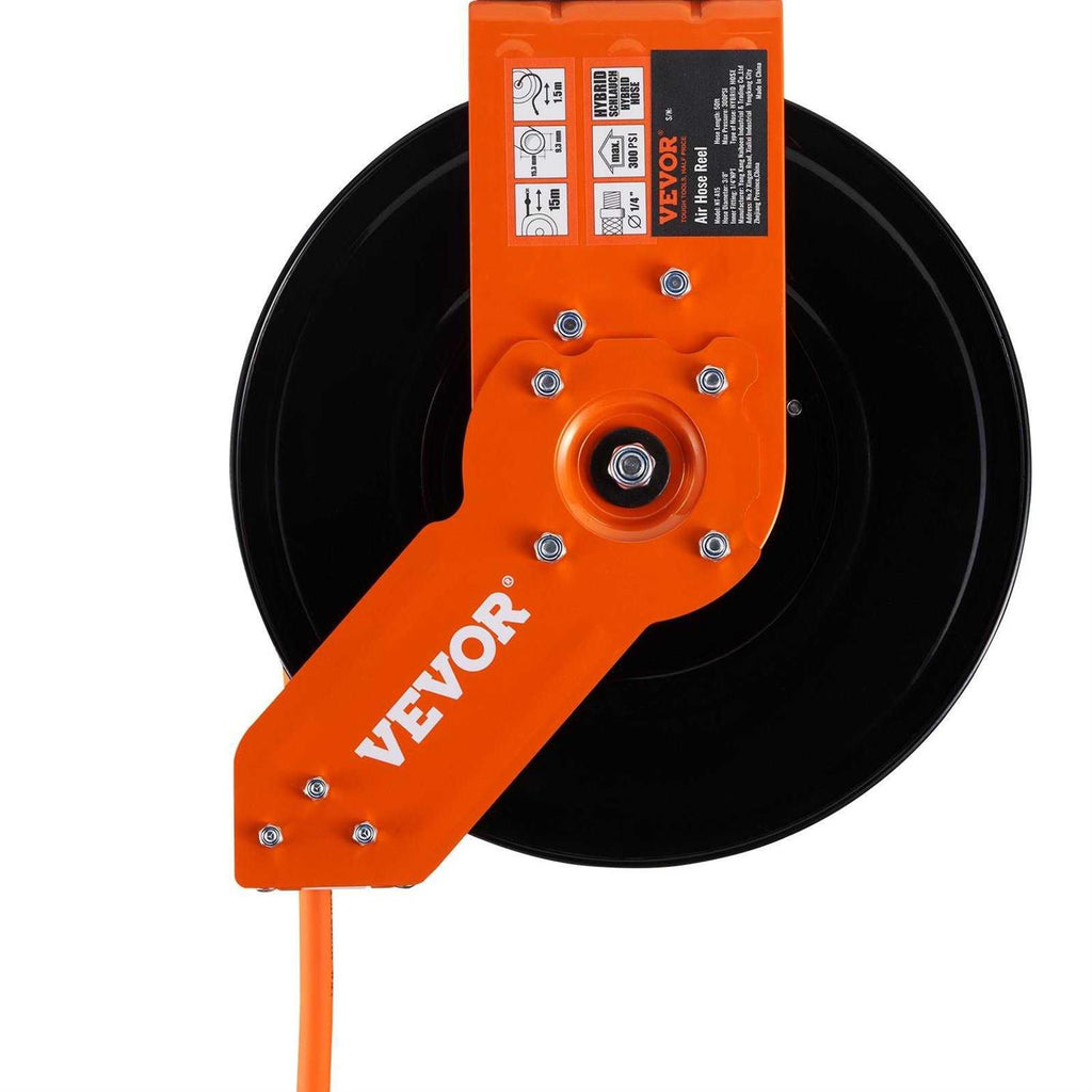 3/8 in x 50 ft Hybrid Air Hose Reel O4006