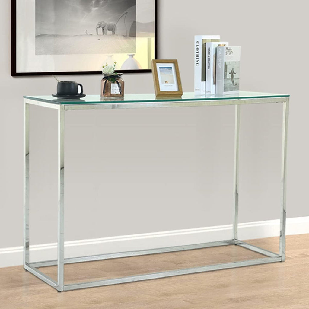 Modern Narrow Glass Console Table G548857