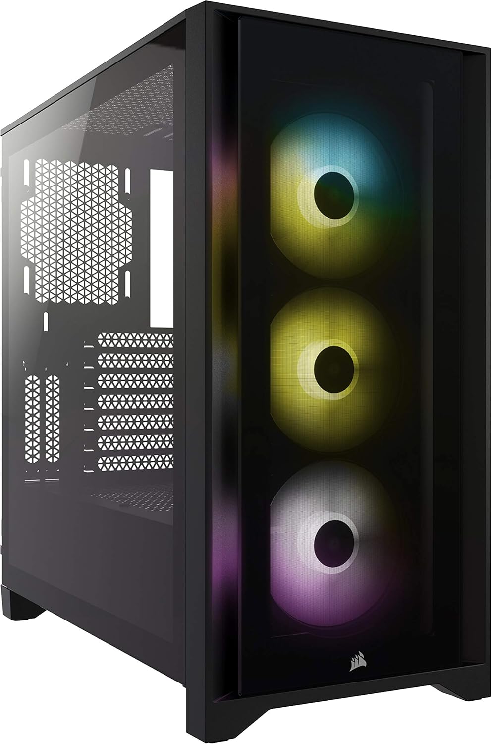 Black Mid-Tower ATX PC Case E7621