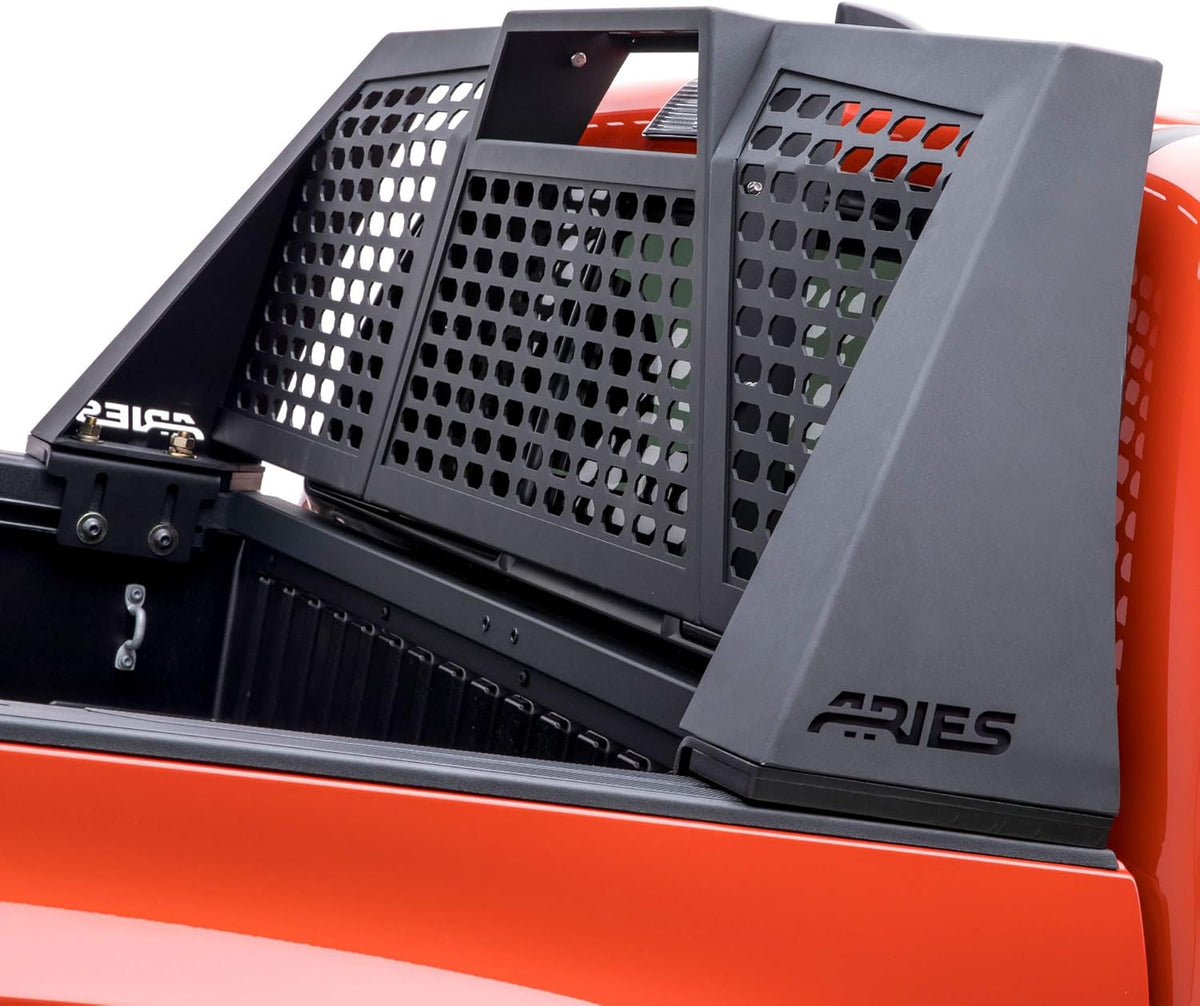 Black Aluminum Truck Headache Rack Cab Protector R2576